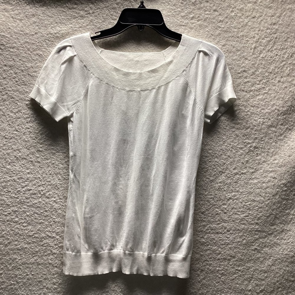 Banana Republic size S white top